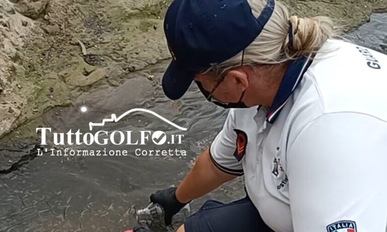 Sversamento nel porto commerciale di Gaeta. Operazioni di bonifica e gli accertamenti sui colpevoli da parte dei militari del mare