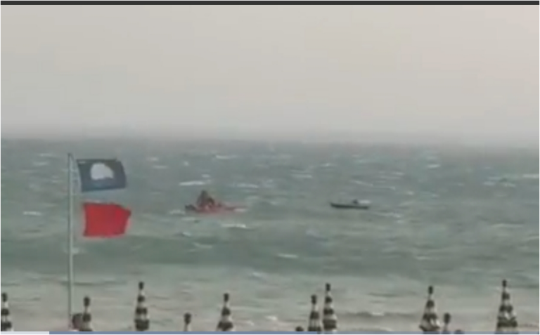 Tromba d’aria a Sperlonga