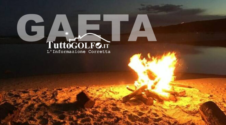 Stop ai falò in spiaggia: Gaeta chiude gli arenili nelle notti di agosto