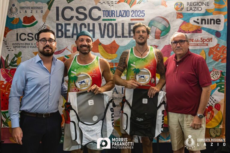 L’ICSC Beach Volley Tour Lazio 2025 saluta con il trionfo di Gaeta