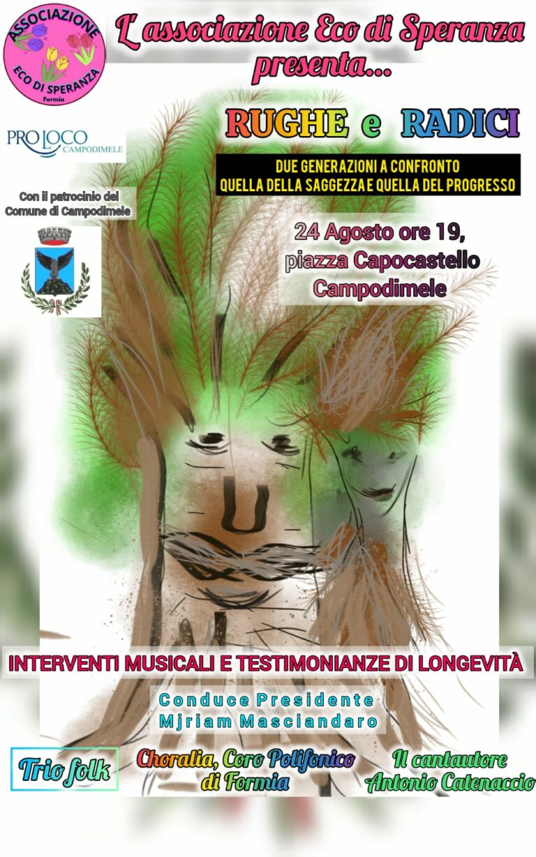 A CAMPODIMELE UN EVENTO DEDICATO A NONNI E NIPOTI