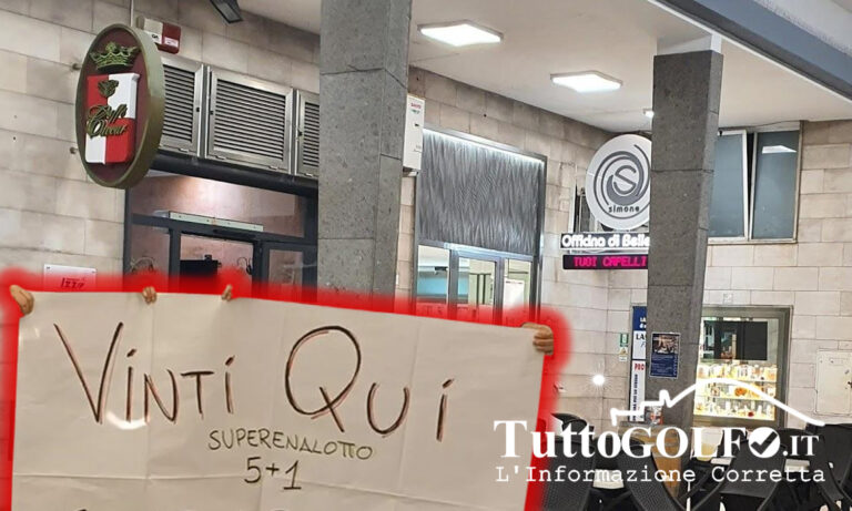 La fortuna bacia Gaeta, centrato al Superenalotto un “5+1”