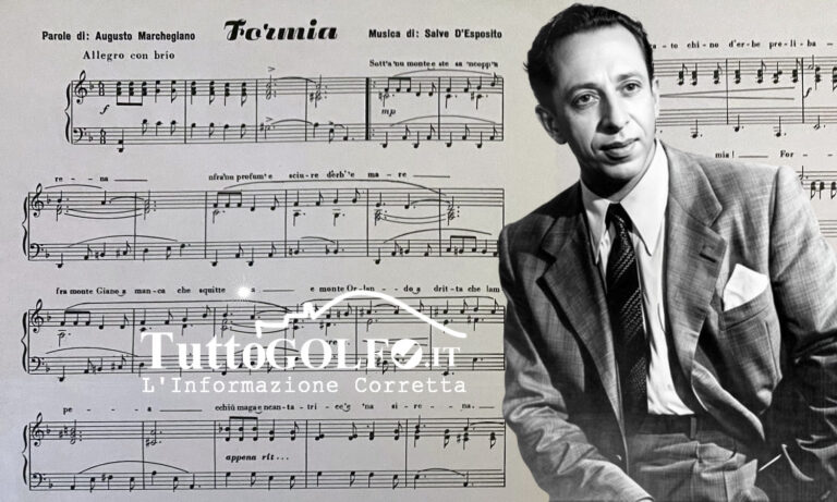 Formia rende omaggio a Salve D’Esposito: in anteprima nazionale il brano “Formia”