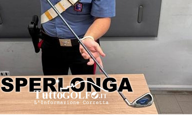 Sperlonga – 39enne del luogo minaccia un uomo con una mazza da golf