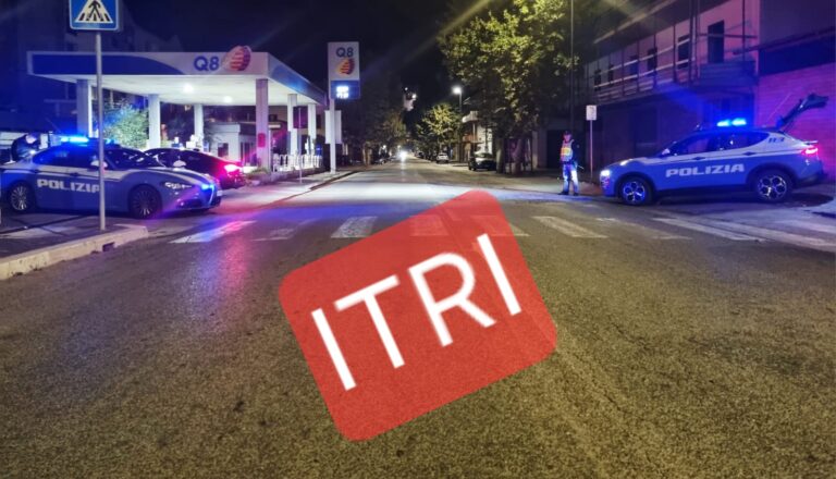 Itri, la Polizia di Stato impegnata su due distinte operazioni