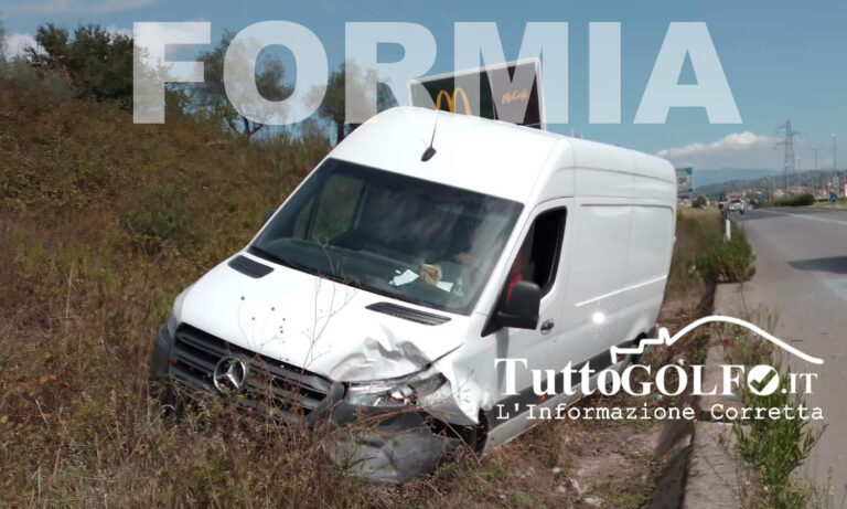 Formia due incidenti stradali in poche ore sulla Superstrada e sull’Appia, coinvolto anche un minorenne