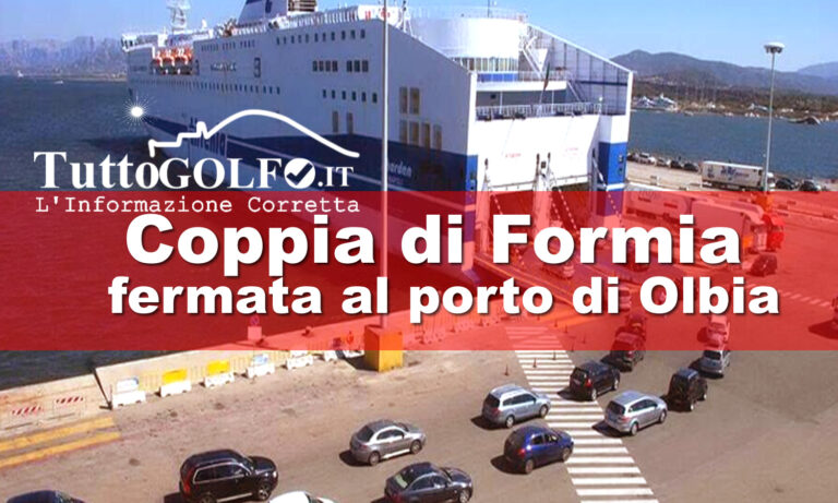 Coppia di Formia fermata al porto di Olbia: nel bagagliaio una tartaruga e sassi rubati dalla spiaggia
