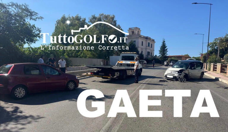 Un lunedì nero nel Golfo di Gaeta: tre incidenti in poche ore tra Formia e Gaeta. Le foto dei diversi sinistri