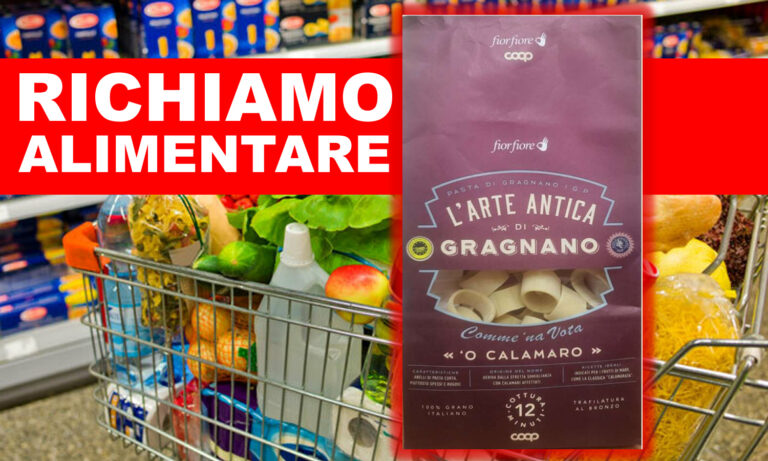 Presenza di frammenti di legno nella pasta. Ecco il lotto