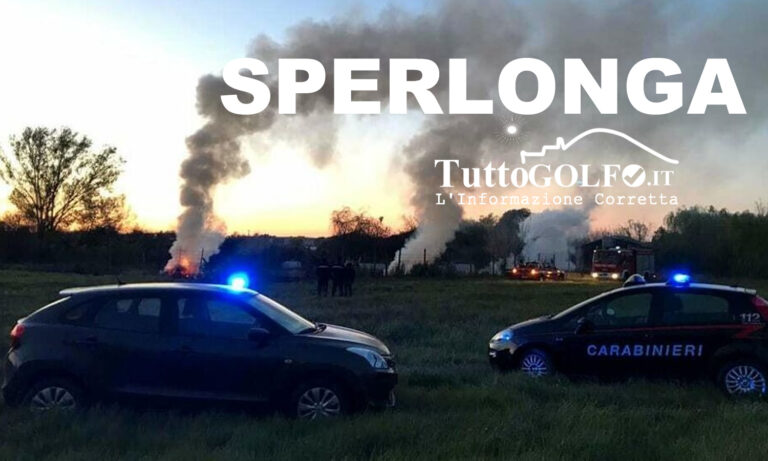 Sperlonga, denunciato un 64enne di Fondi. Bruciava plastica, materiale tessile e ferroso