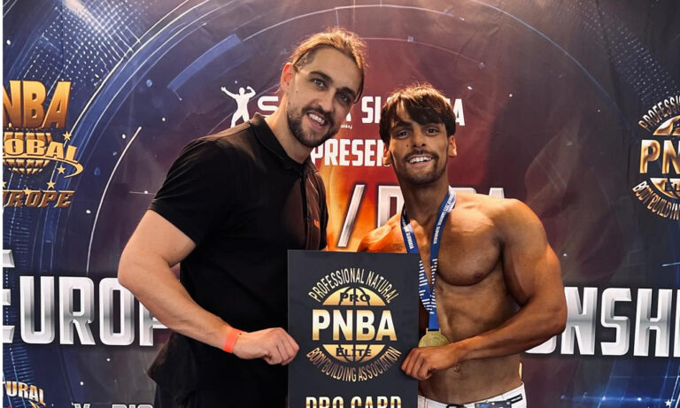 Francesco Massarella campione europeo di body building