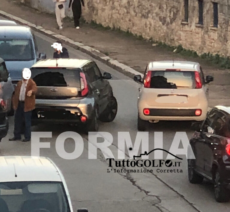 Traffico in tilt e nervi a pezzi: Formia si ferma per un incidente