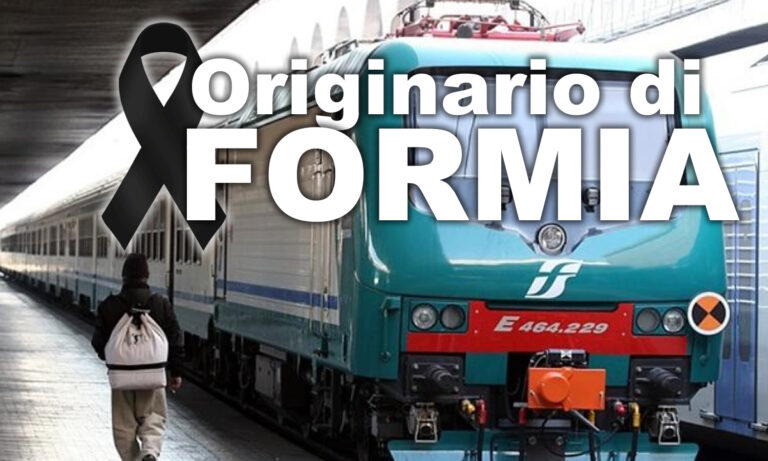 Tragedia sui binari: un uomo originario di Formia è stato trovato senza vita