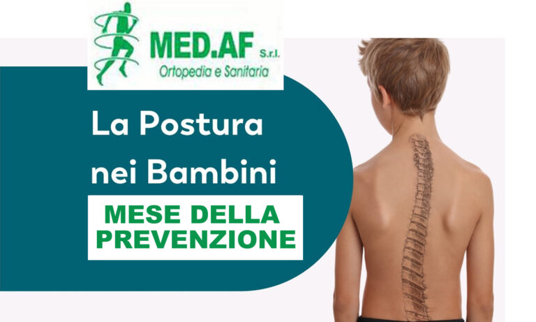 Formia, MEDAF: Mese della prevenzione. Screening posturale e baropodometrico gratuito ai bambini