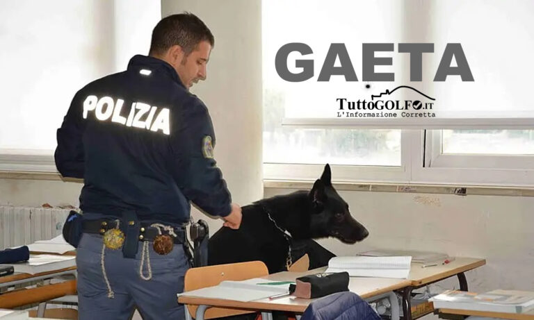 Gaeta, spacciava nei pressi del Liceo. Avrebbe ceduto droga in piccole quantità a clienti giovanissimi