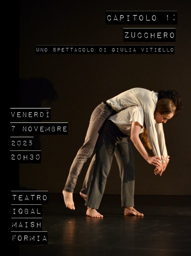 FORMIA, CAPITOLO 1: ZUCCHERO. Uno spettacolo di Giulia Vitiello