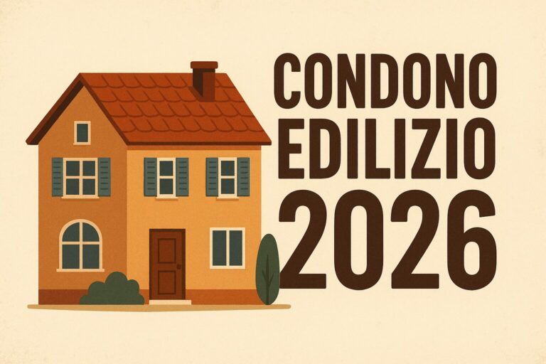Il Condono Edilizio 2026: tra riapertura, polemiche e contraddizioni
