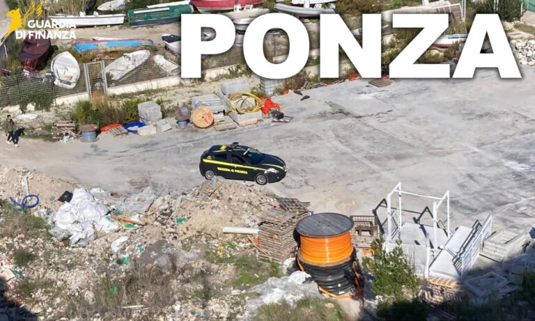 SEQUESTRATA DISCARICA ABUSIVA A PONZA IN AREA SOGGETTA A VINCOLO AMBIENTALE E PAESAGGISTICO