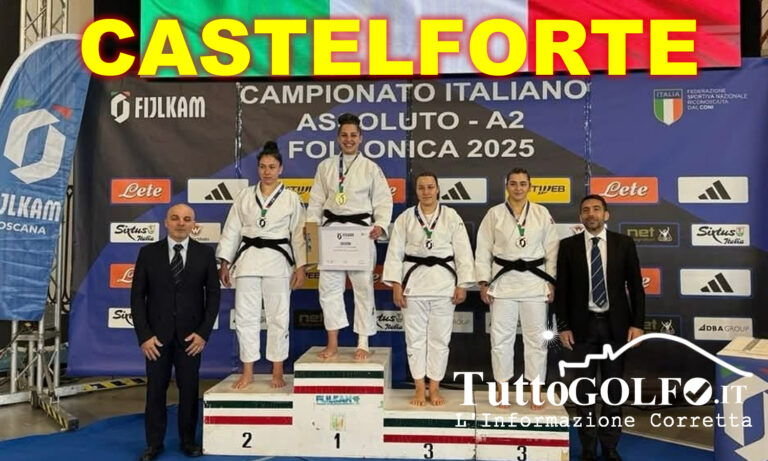 Castelforte trionfa a Follonica: Greta Veglia conquista il podio al Campionato Italiano Assoluto A2