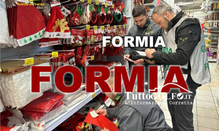 Formia – La Guardia di Finanza eleva oltre 50.000 euro di sanzioni a due “empori” e sequestra oltre 140.000 prodotti