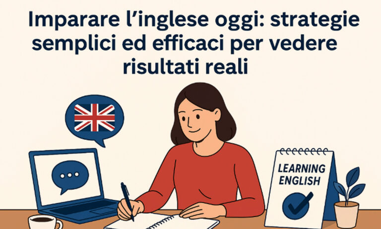 Imparare l’inglese oggi: strategie semplici ed efficaci per vedere risultati reali