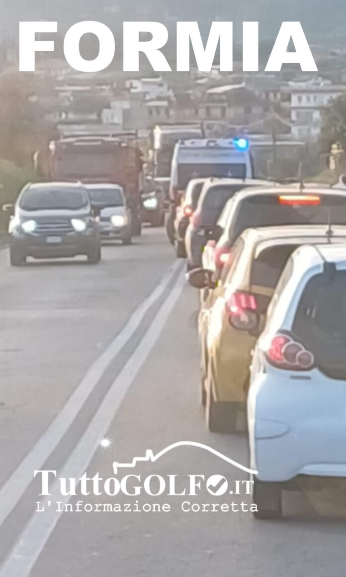 FORMIA INCIDENTE VARIANTE APPIA SUPERSTRADA