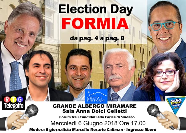Evento - 6 giugno 2018 - Tavola rotonda con i sei candidati Sindaco