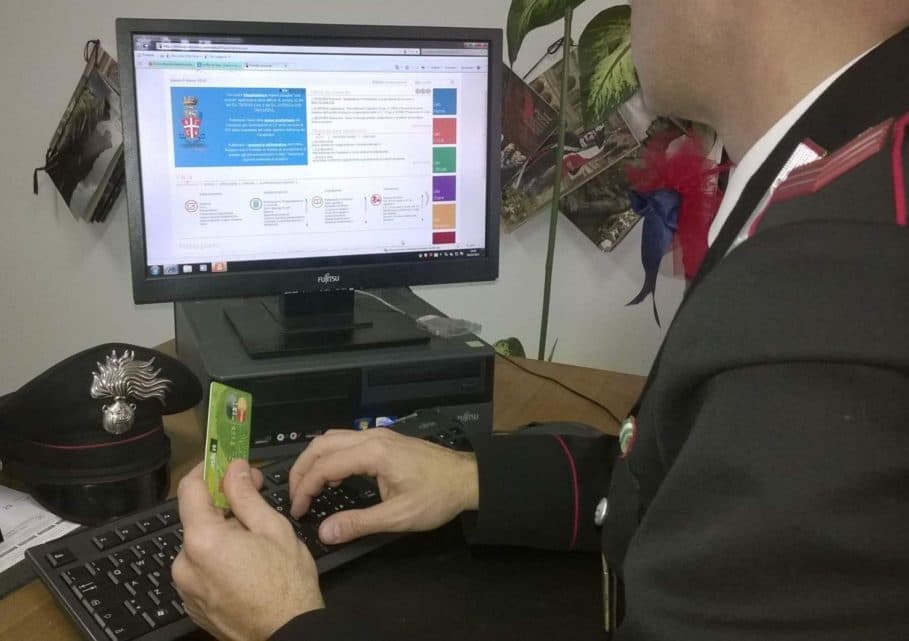 Minturno: Truffa su internet, denunciata una donna
