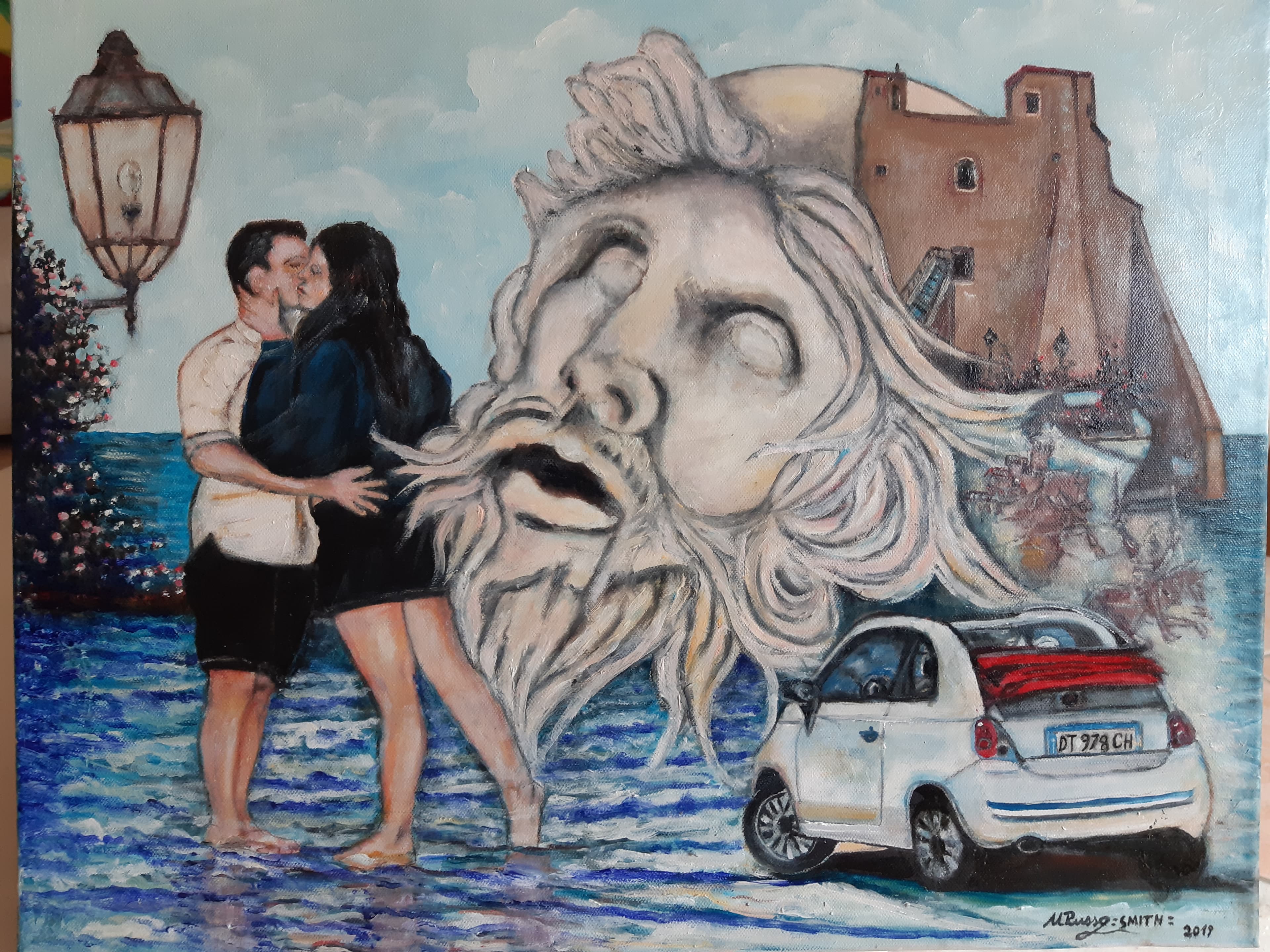 LA PITTURA CHE FONDE L’ARTE E LA POESIA, MARIO RUSSO SMITH
