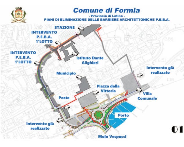 Piano di Eliminazione Barriere Architettoniche, l'incontro pubblico a Formia