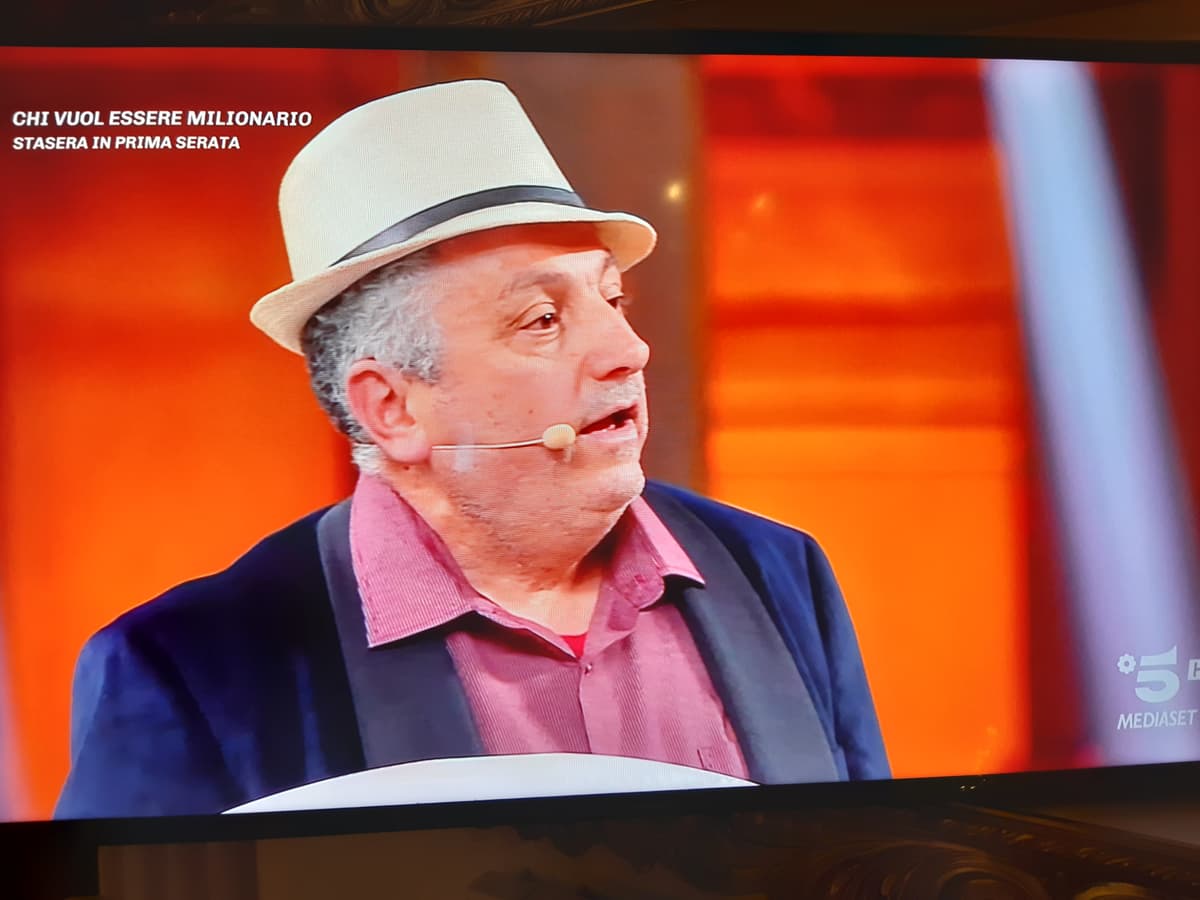 FORMIA - Giovanni Papancola ad Avanti un altro su Canale 5