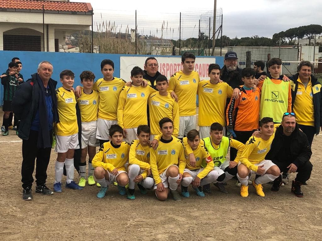 LO SCAURI CATEGORIA GIOVANISSIMI ONORA LA MAGLIA