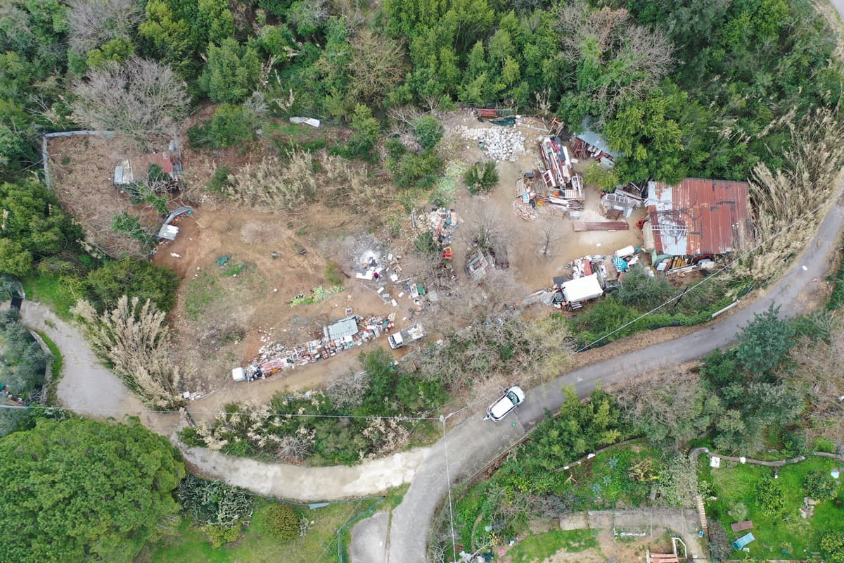 GAETA - Discarica abusiva, maxi sequestro