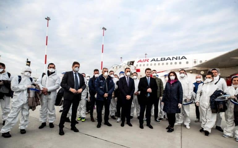 COVID-19: COMMOVENTE L’ALBANIA E 9.448 INFERMIERI ITALIANI PRONTI A SCENDERE IN CAMPO