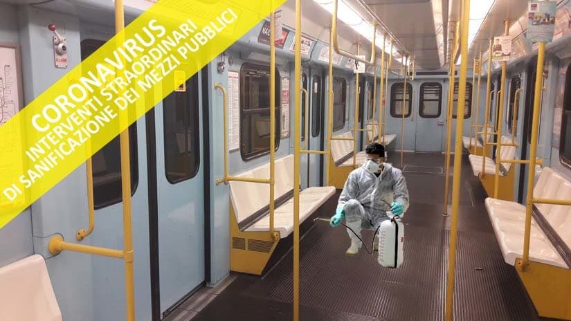 GAETA - Coronavirus, misure straordinarie per i tutti i mezzi pubblici, di trasporto, taxi ed NCC