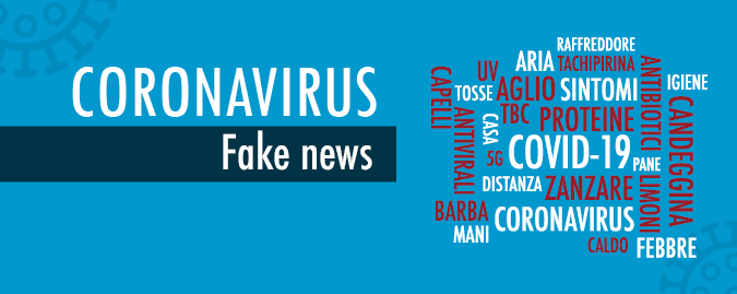 CORONAVIRUS: SETTANTA FAKE NEWS SECONDO GLI ESPERTI DEL MINISTERO DELLA SALUTE