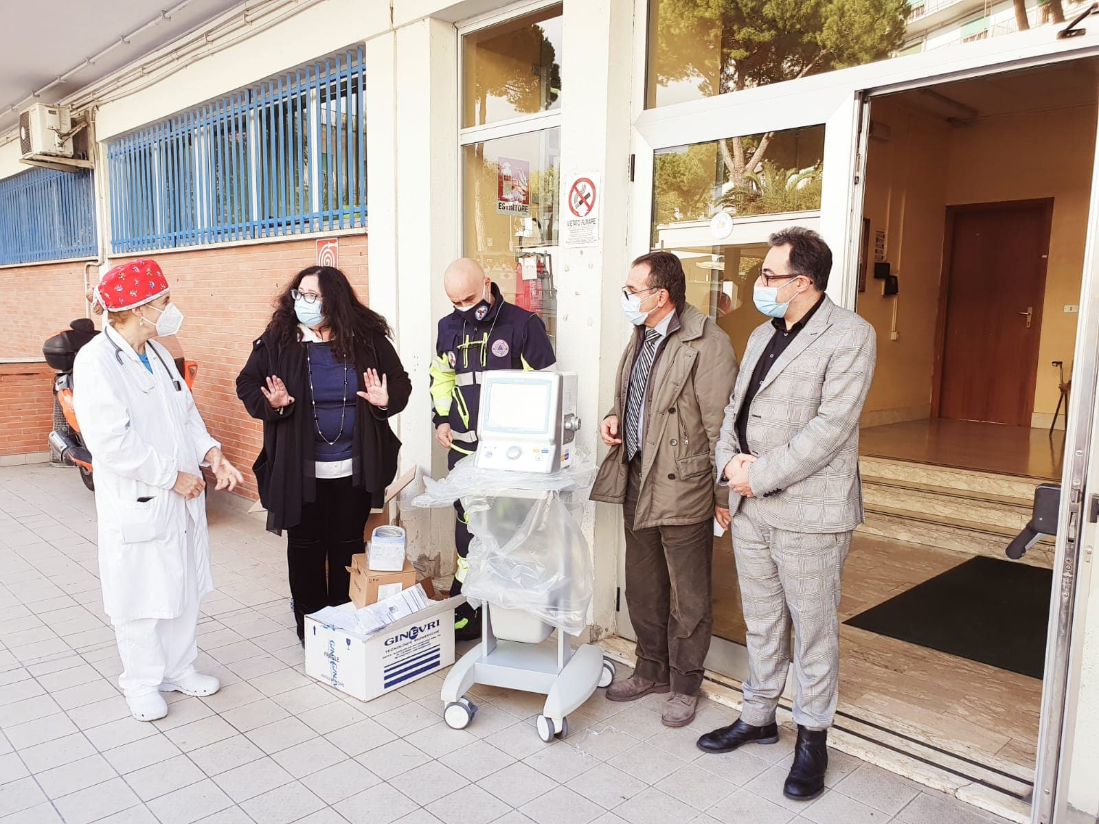A FORMIA DONATI PEDIATRIA DONO SVIZZERO: VENTILATORE POLMONARE E UMIDIFICATORE