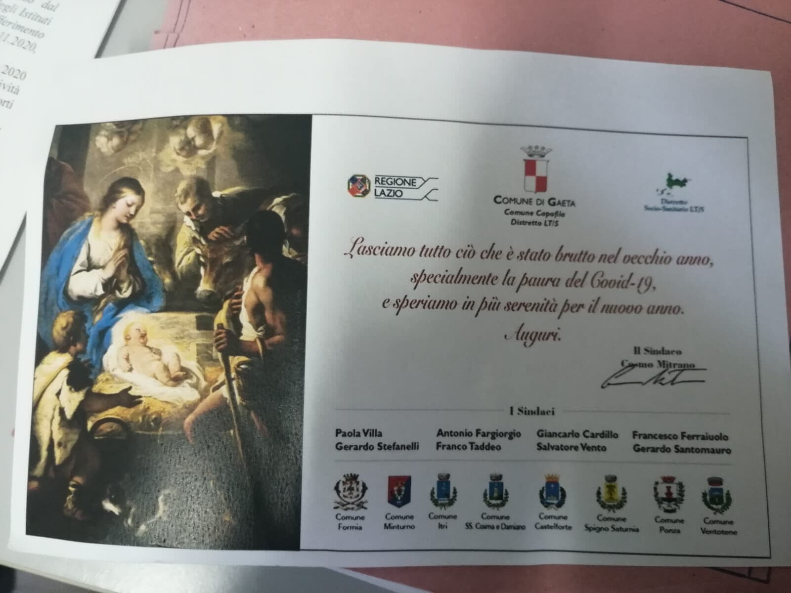 APPELLO DI VENTOTENE AL DISTRETTO 5 PER UNA BUONA SPESA DEGLI OTTO MILIONI CONCESSI DALLA REGIONE