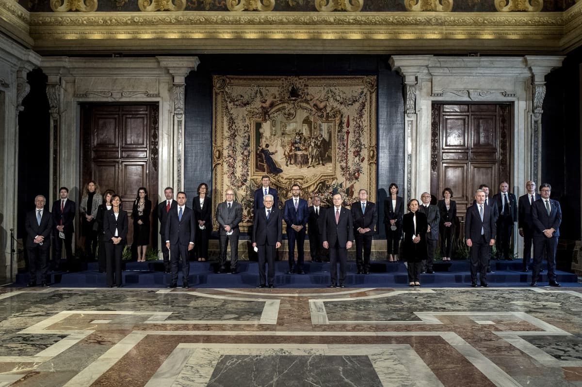 GOVERNO DRAGHI, CINQUE PRIORITA'