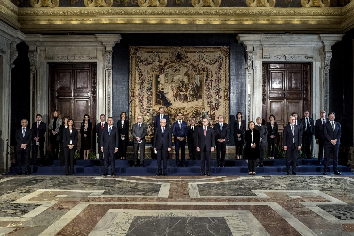 GOVERNO DRAGHI, CINQUE PRIORITA'