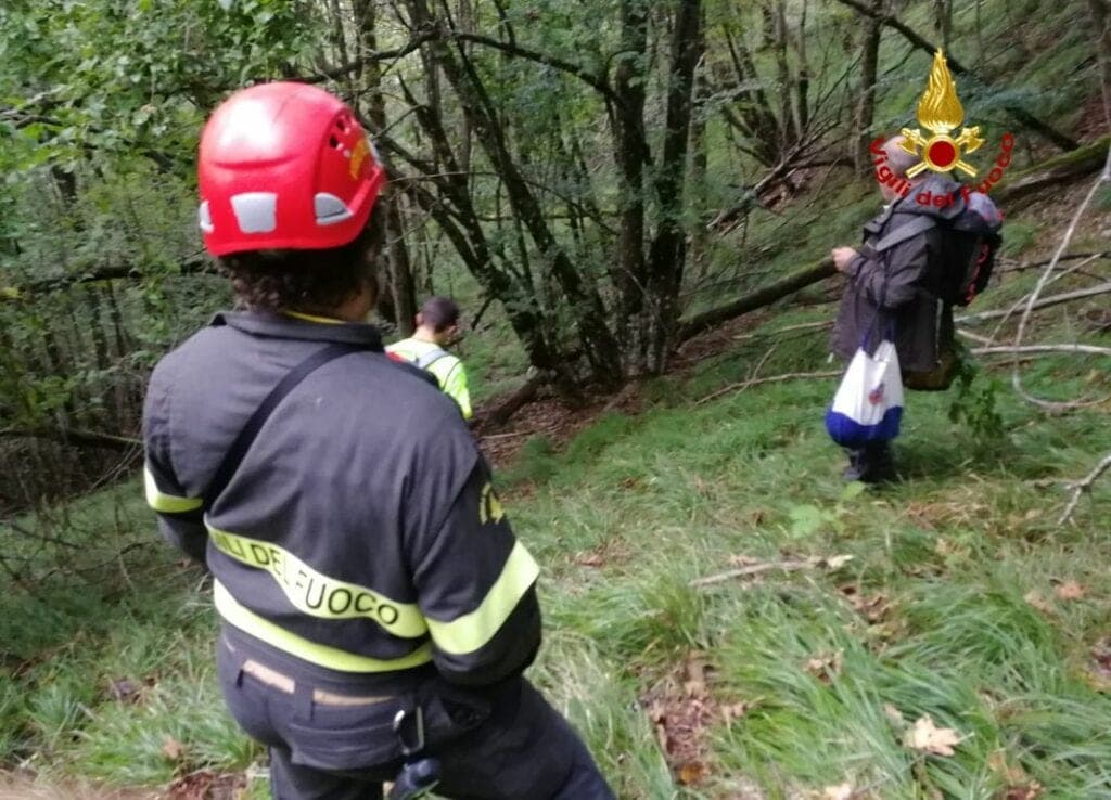 FONDI - DISPERSO UN ANZIANO DI 84 ANNI