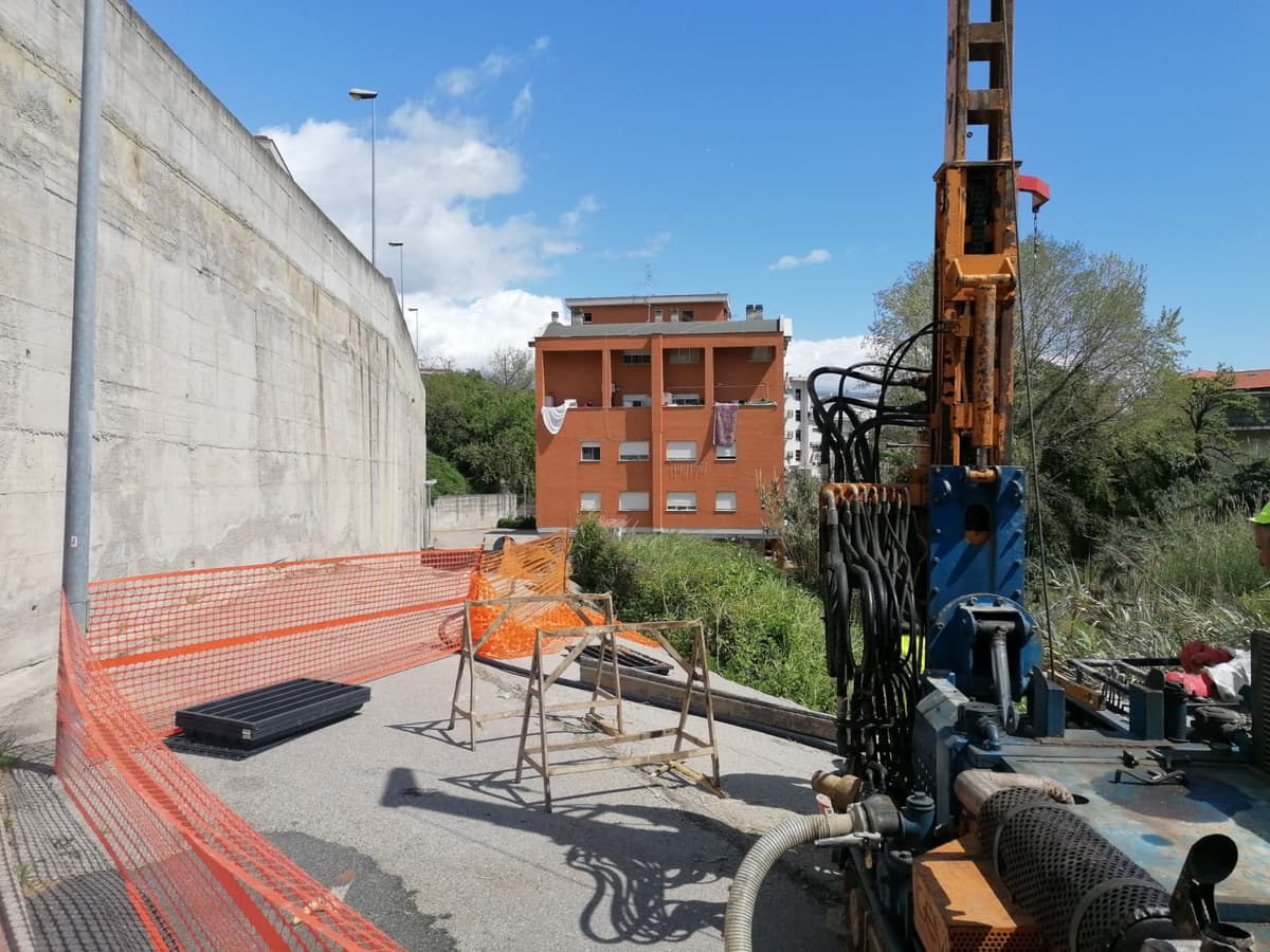 Formia, via delle fosse: iniziati i sondaggi geotecnici