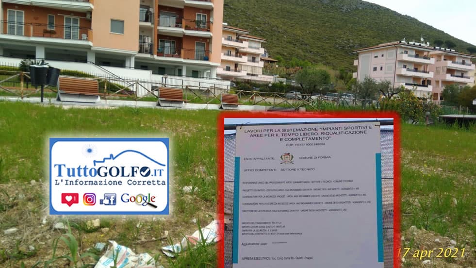 Formia, la comunità di Acqualonga è ancora in attesa del suo parco