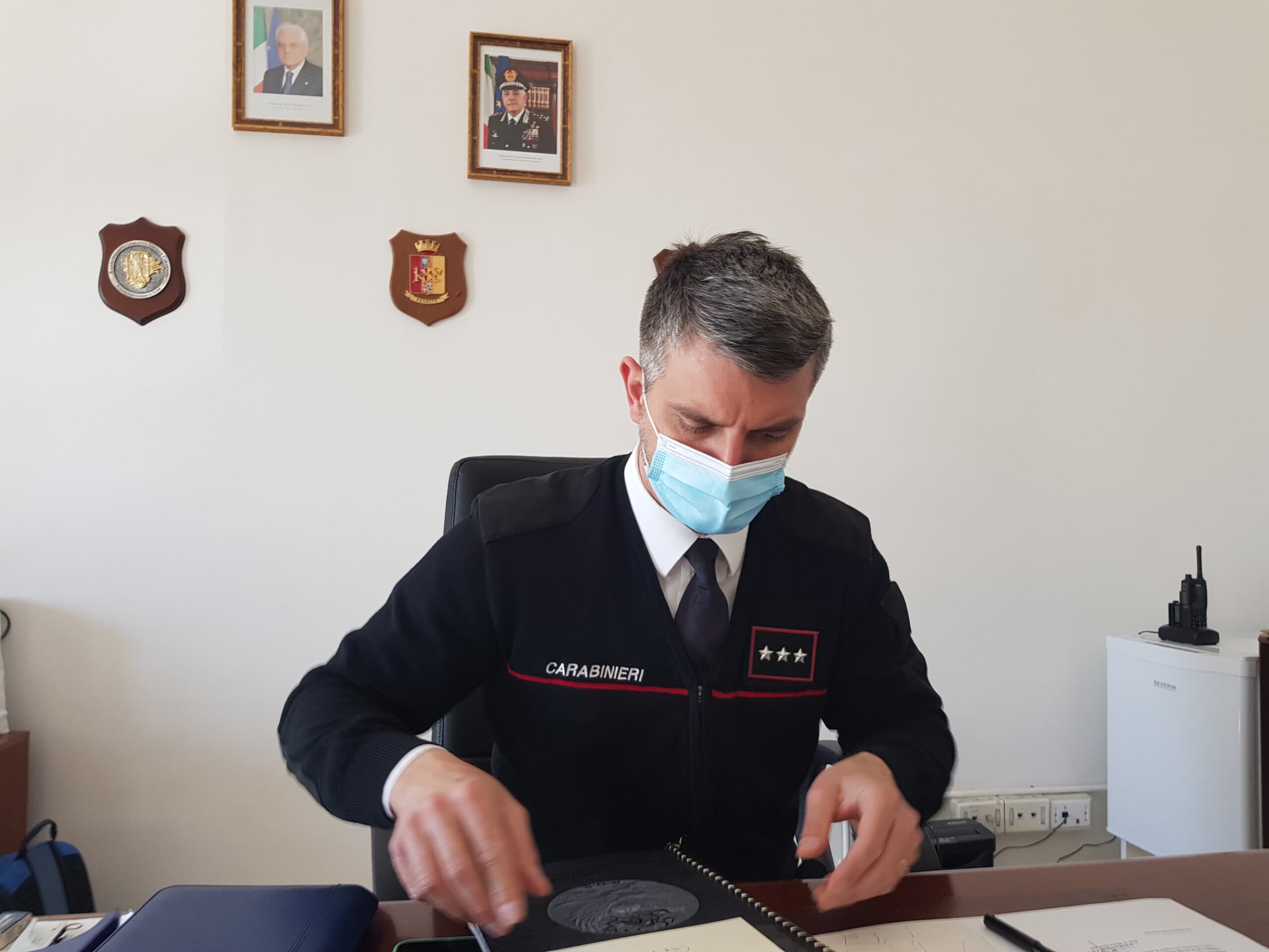 Formia: i carabinieri del maggiore Michele Pascale con il Nucleo Cinofili di Roma a tutela dei giovani