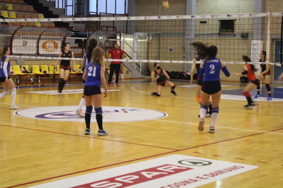 Il Consorzio Golfo Pontino Volley perde per 3 a 1 contro il Volleyball Santa Monica