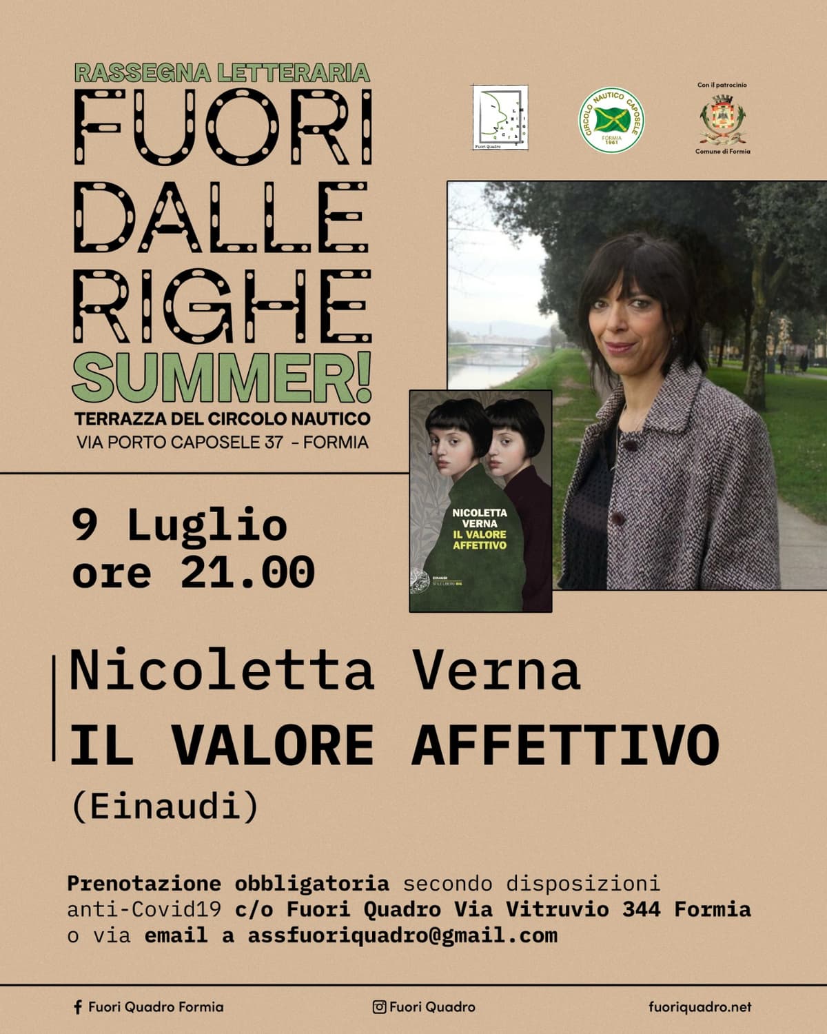 Formia, 9 luglio ore 21:00 - Fuori dalle righe Summer