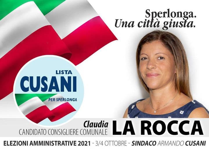 Sperlonga: L'assessore uscente Claudia La Rocca continua il suo impegno con Armando Cusani