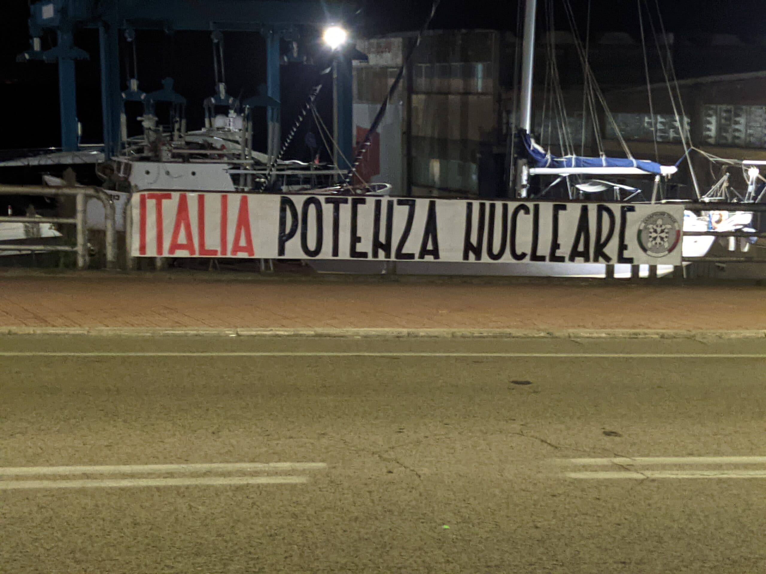 Gaeta Casa Pound lancia l'appello: Italia potenza nucleare, per l'autonomia energetica
