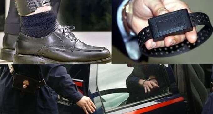 Applicato ad un 23enne il braccialetto elettronico. Atti persecutori in Provincia di Latina
