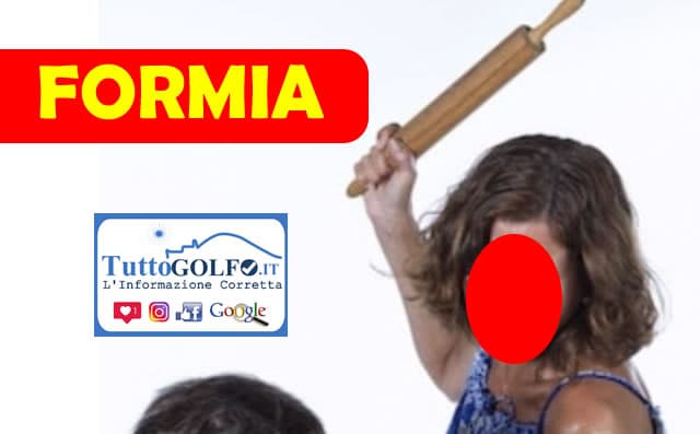 Formia: Moglie picchia il marito. Allontanata dalla casa familiare